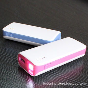Portable Power Bank, Customized Colors and Capacities are Accepted, Ideal for Promotional Gifts
